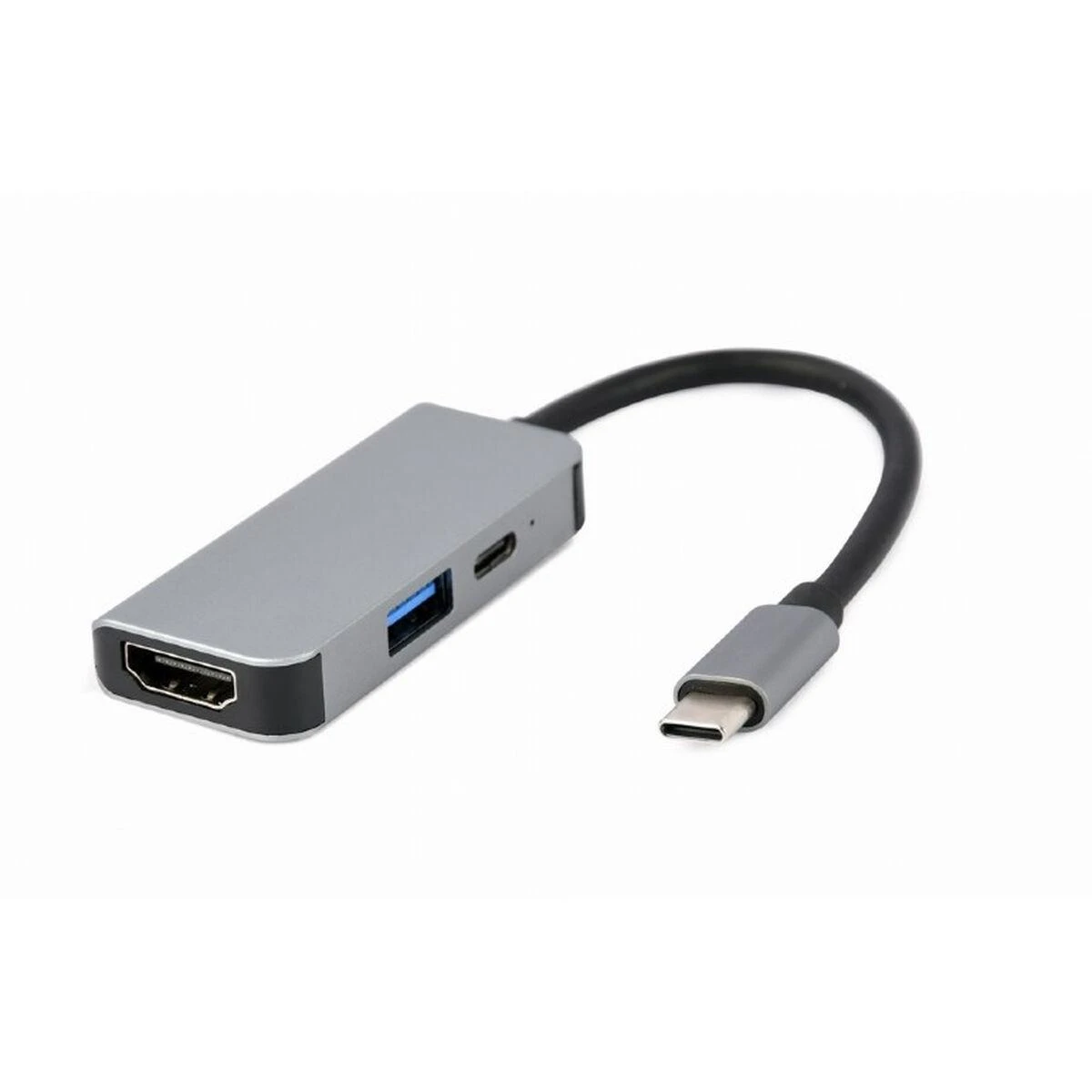 Gembird USB-C adapteris su HDMI ir USB jungtimis