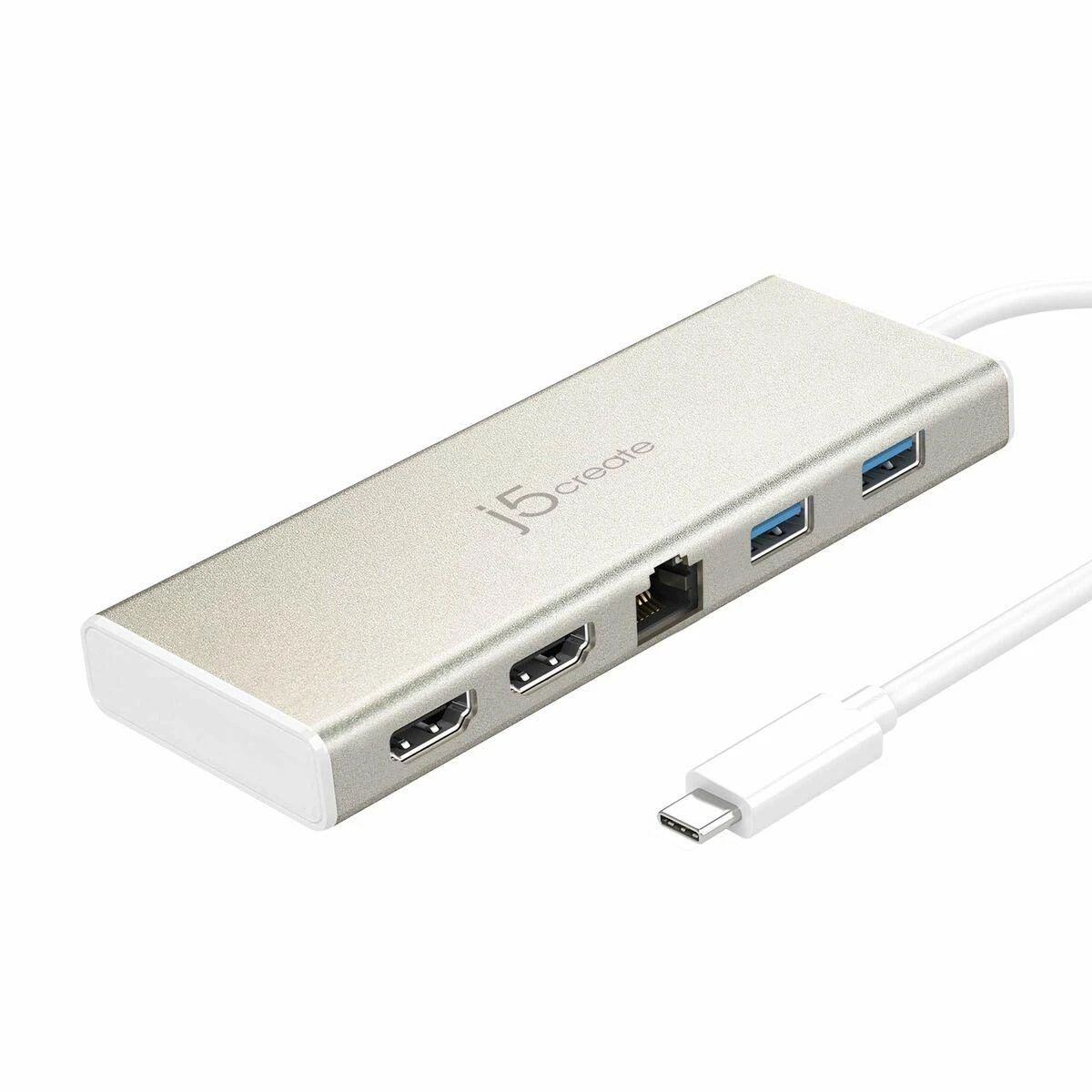 j5create JCD381-N USB-C prijungimo stotelė