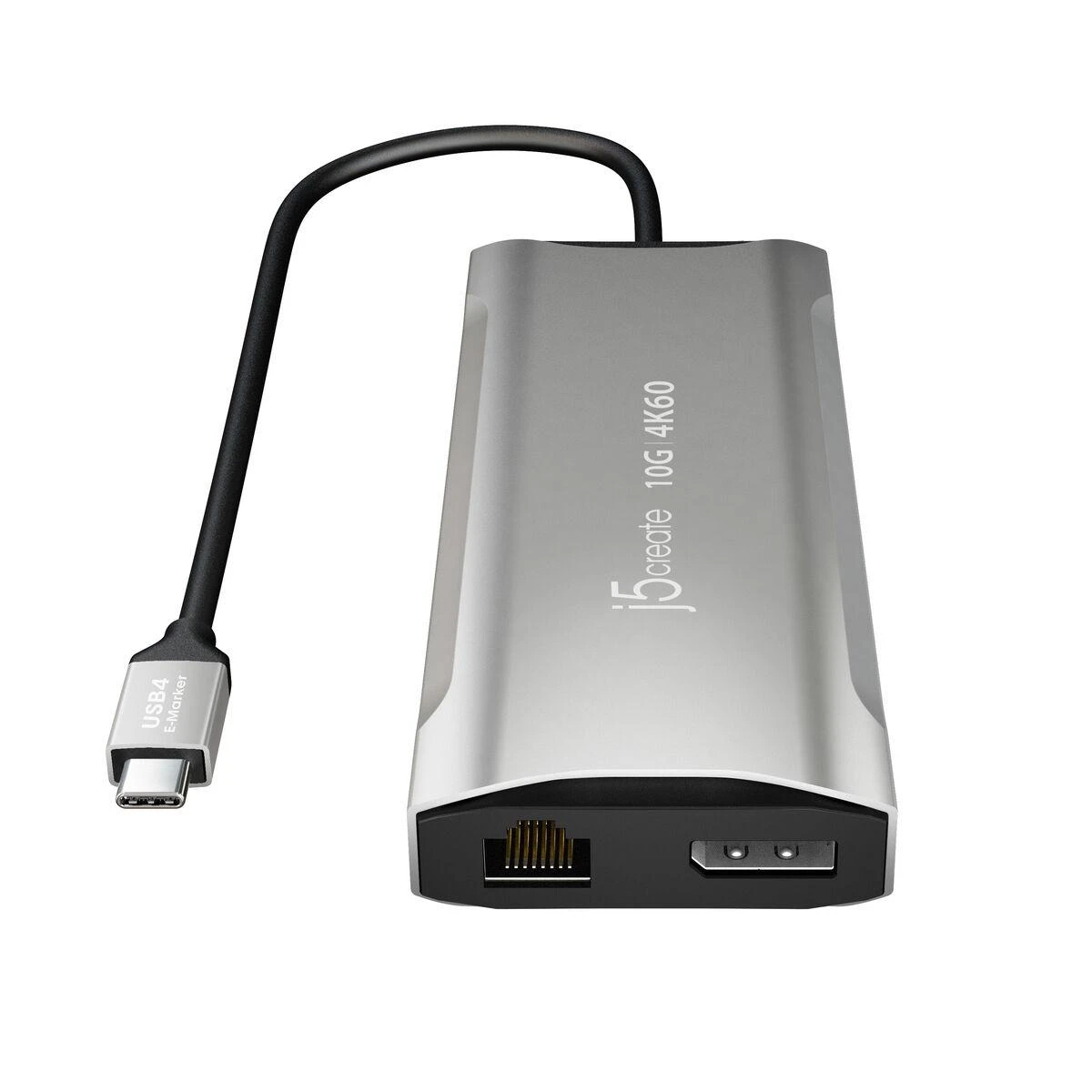 J5create – 4K60 Elite USB-C trijų monitorių 10 Gbps mini dokas