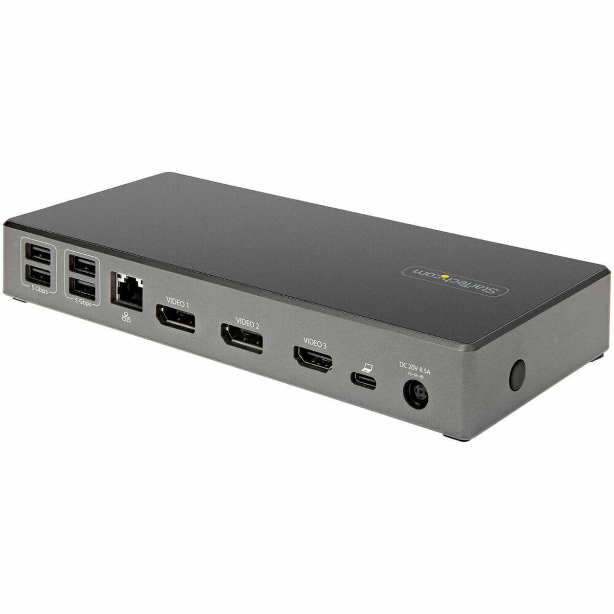 StarTech USB-C replikatorius – galinių jungčių blokas