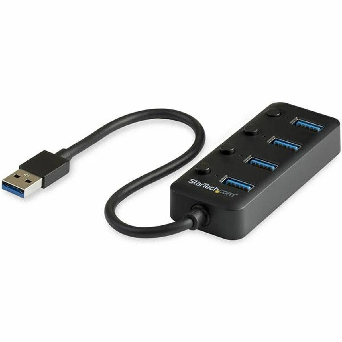 StarTech USB 3.0 HUB 4 prievadai juodi