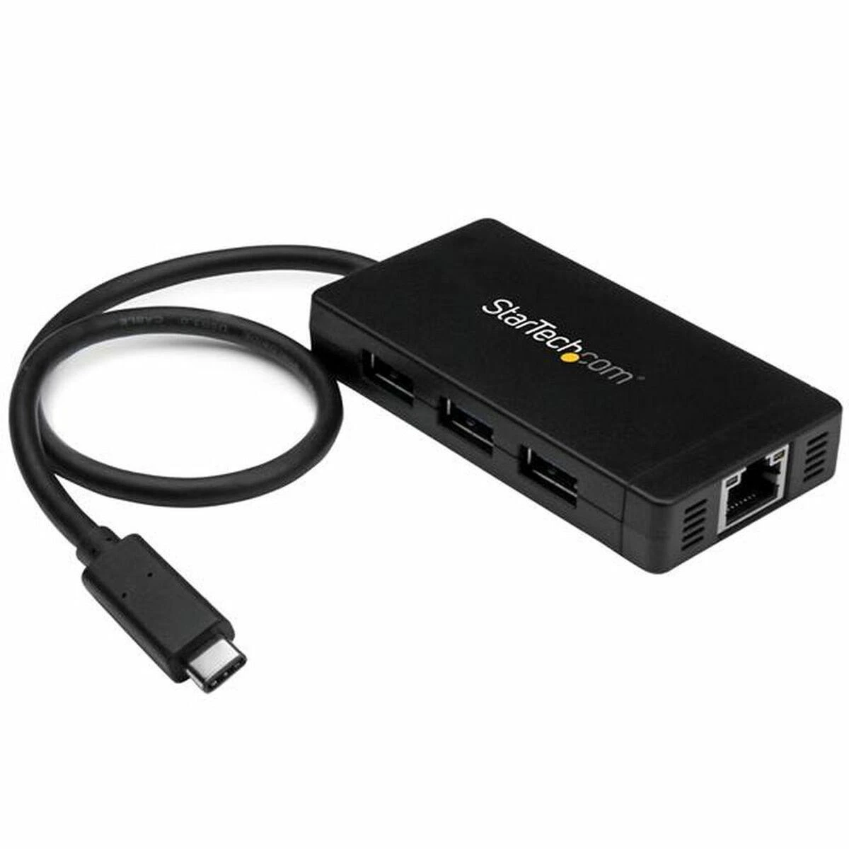 StarTech USB-C šakotuvas su tinklo jungtimi