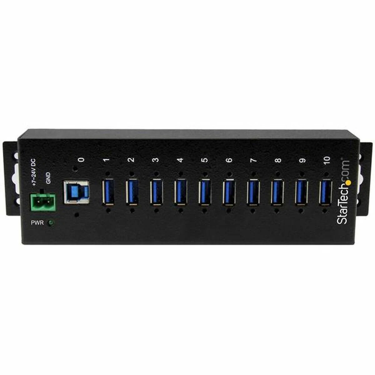 StarTech 10 prievadų pramoninis USB 3.0 šakotuvas