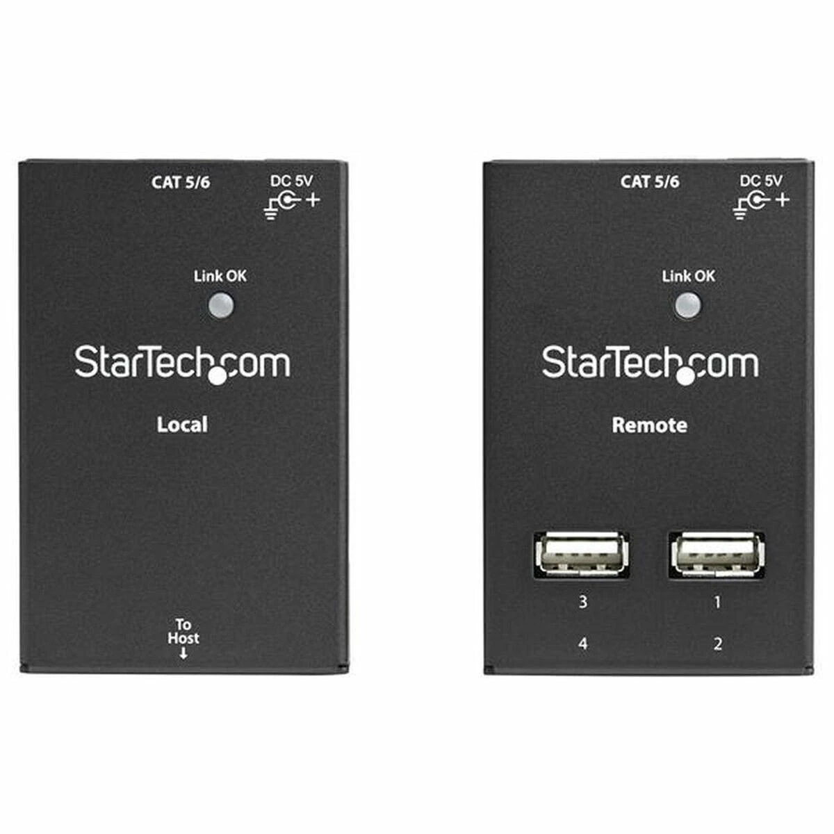 USB adapteris StarTech USB - RJ45 Juodas (USB2004EXTV)