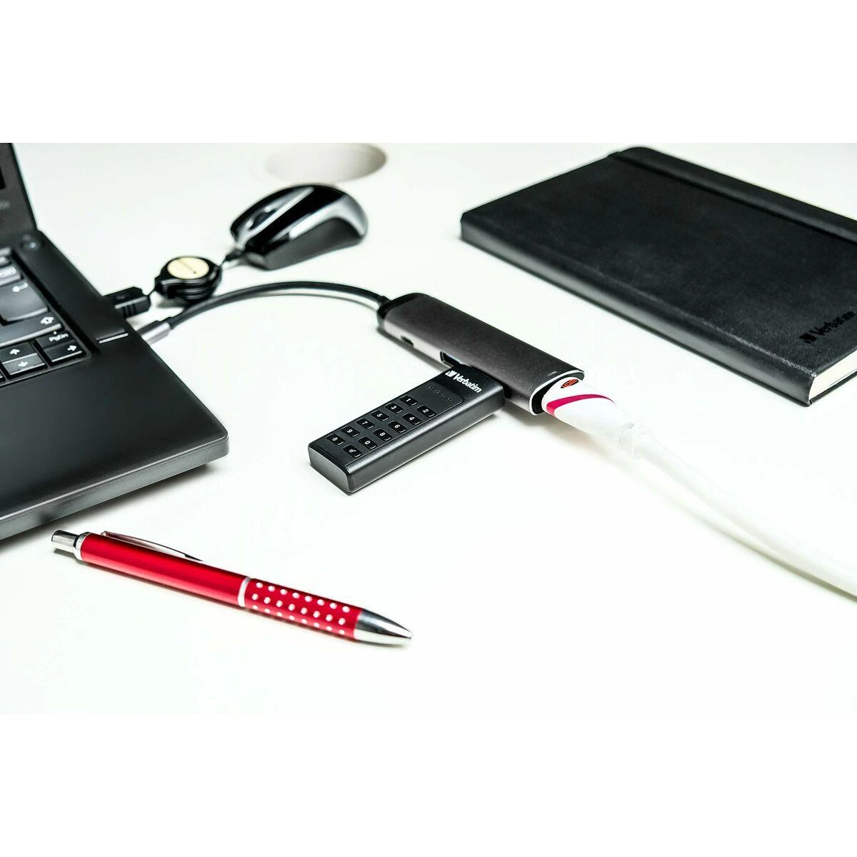 Verbatim 49140 sąsajos šakotuvas USB 3.2 Gen 1 (3.1 Gen 1) Type-C