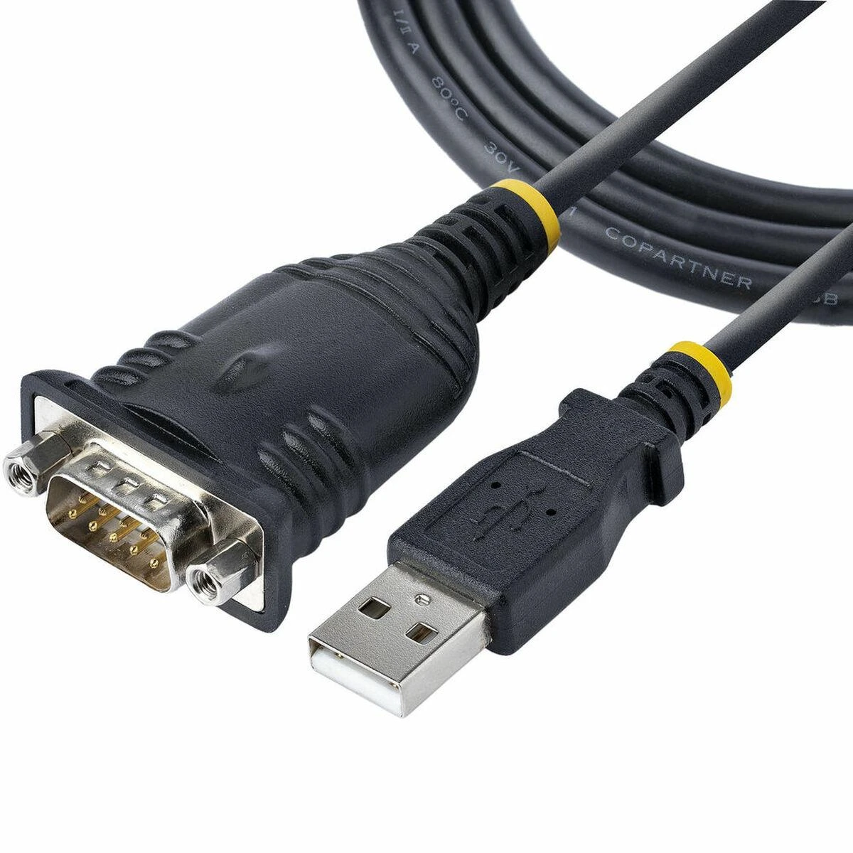 Kabelis USB StarTech USB-A - DB-9 0.91 m Juodas (1P3FP-USB-SERIAL)