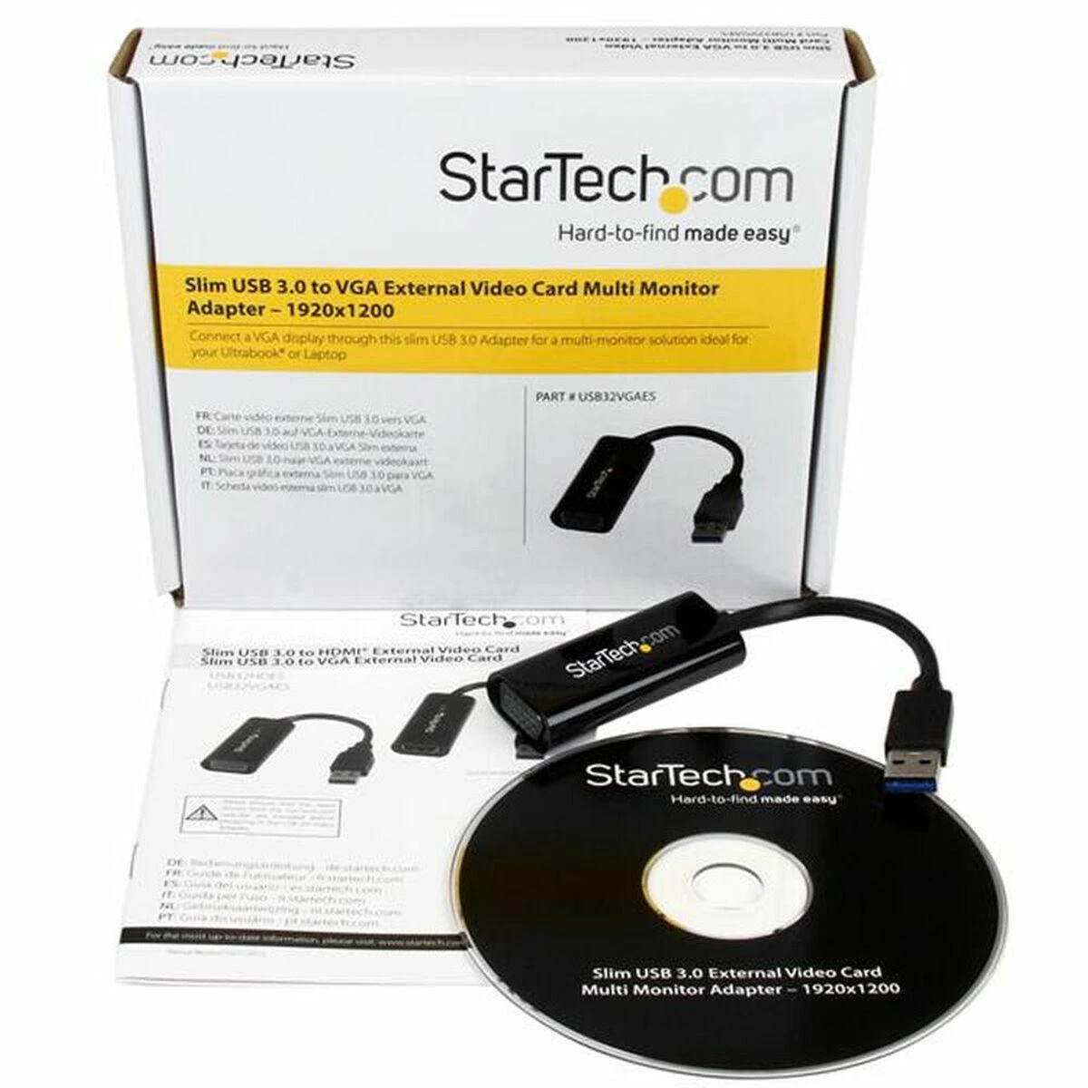 USB - VGA adapteris Startech USB32VGAES