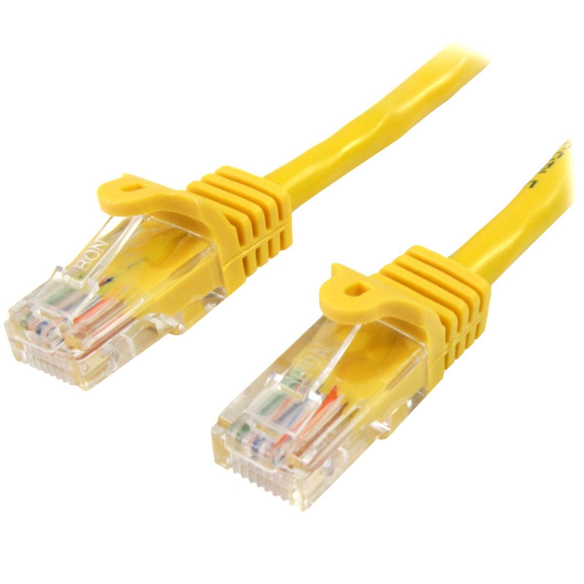 „StarTech CAT 5E Geltona 2M Patch Cord“ (45PAT2MYL)