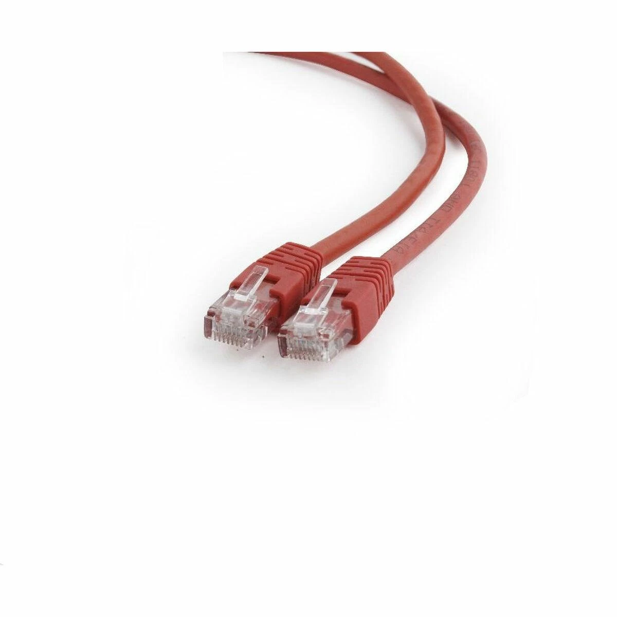GEMBIRD PP6U-1M/R UTP Cat6 Patch laidas 1m raudonas