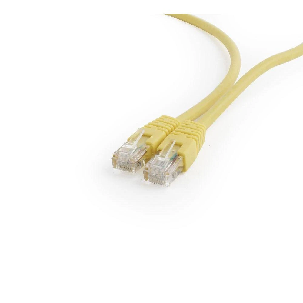 GEMBIRD PP6U-1M/Y Gembird UTP Cat6 Patch laidas, 1 m, geltonas
