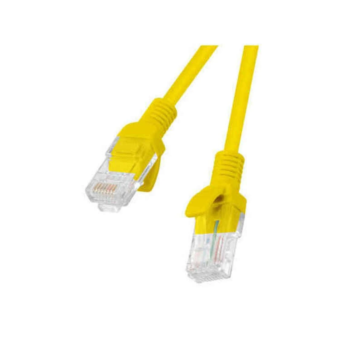LANBERG PCU6-10CC-0500-Y Patchcord RJ45 kat. 6 UTP 5m geltona