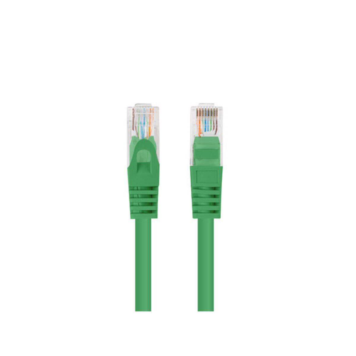 PATCHCORD KAT.6 UTP 7.5M Žalias FLUKE PASSED LANBERG