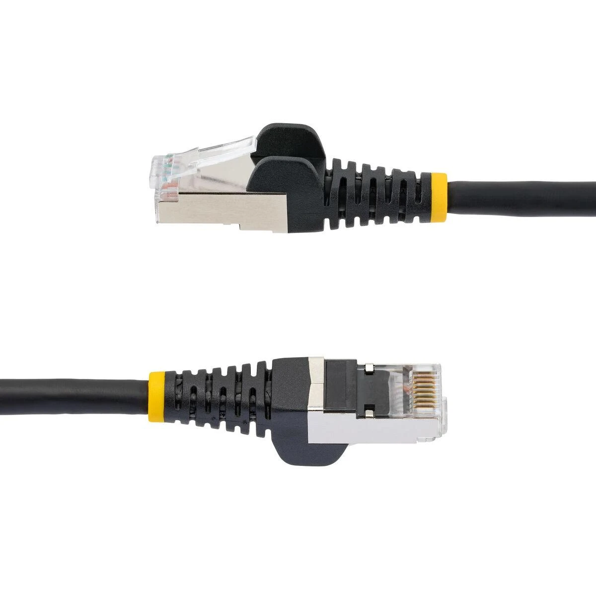StarTech StarTech.com NLBK-50C-CAT6A-PATCH tinklo kabelis Juodas 0,5 m S/FTP (S-STP)