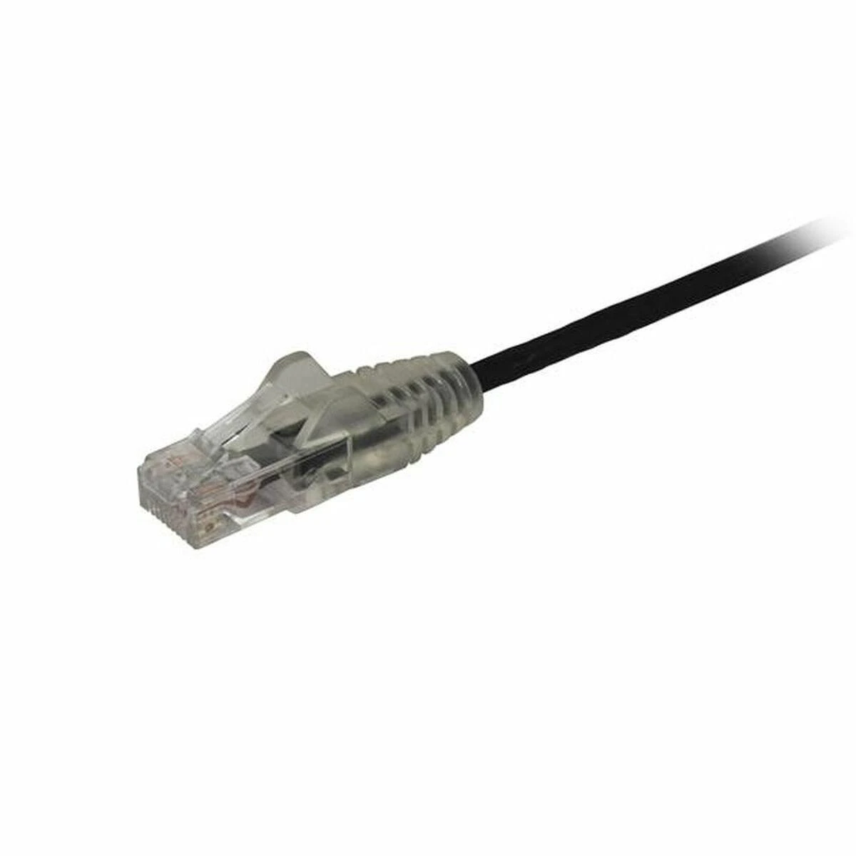 „StarTech CAT6“ kabelis - 1,5 m - juodas/be užsegimo - 28 AWG varinis laidas