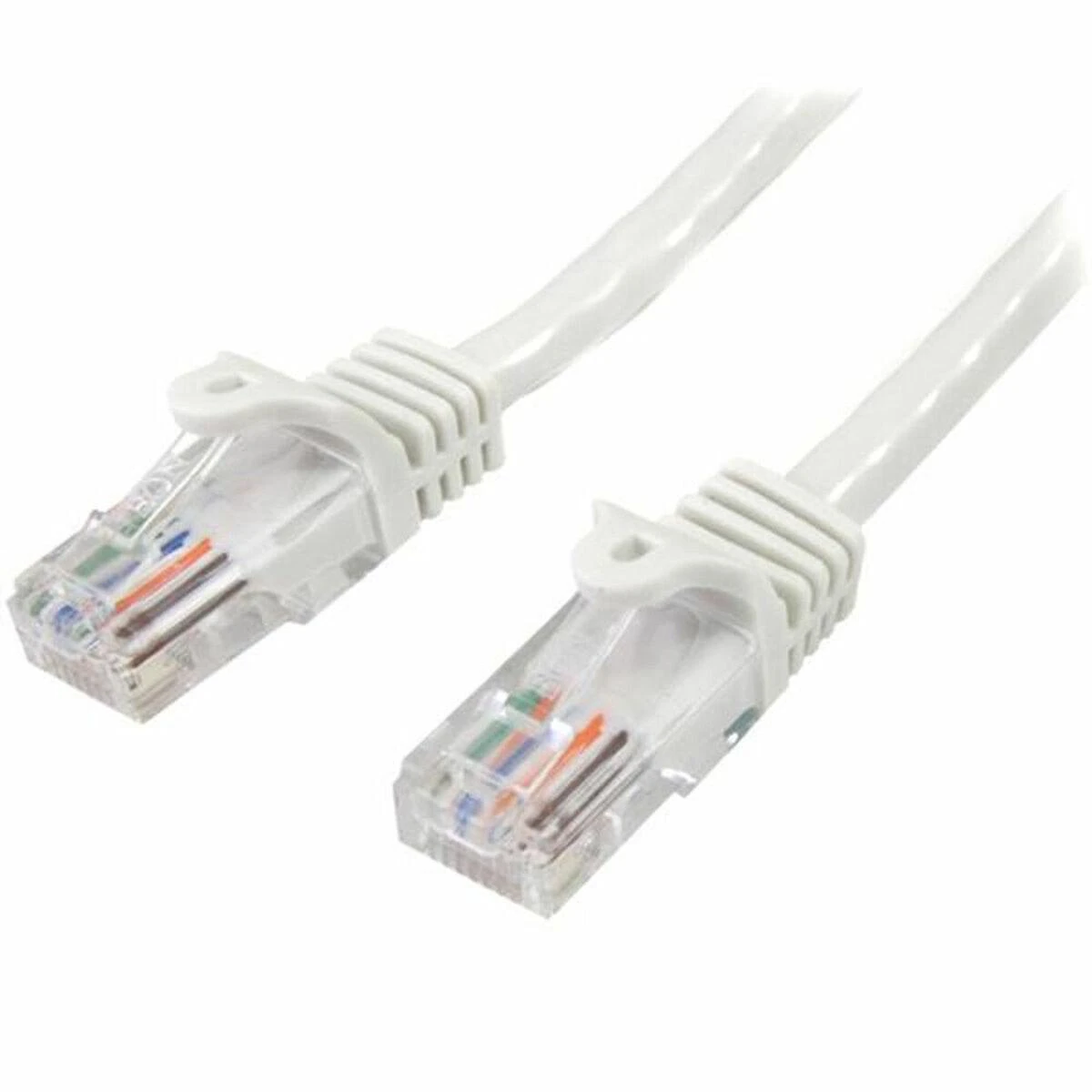 StarTech Patch kabelis Cat5e U/UTP 10 m Baltas (45PAT10MWH)