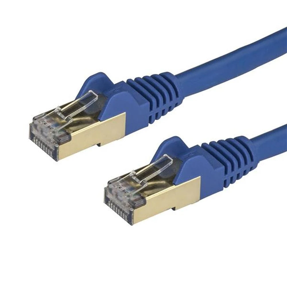 StarTech Patchcord katė. 6A STP 1 m Mėlyna (6ASPAT1MBL)