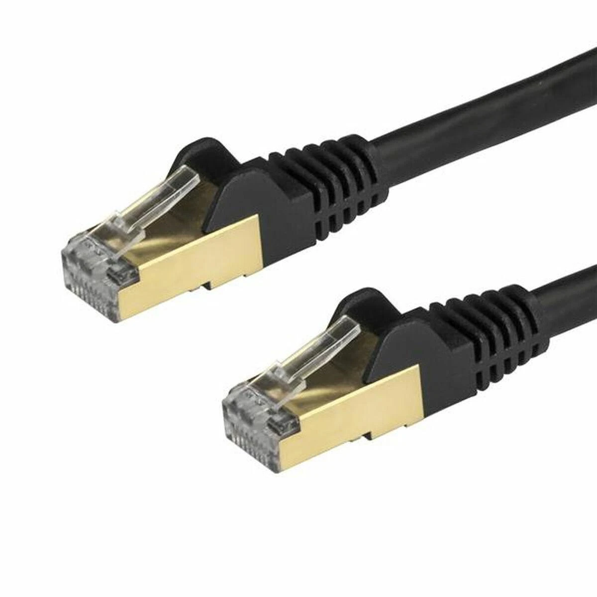 StarTech Patchcord cat.6A STP 2 m Juodas (6ASPAT2MBK)