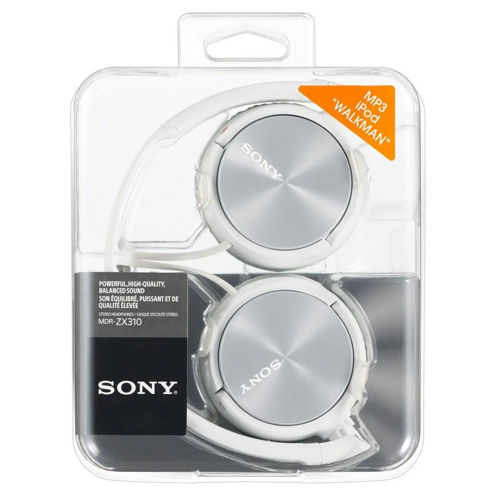 SONY MDR-ZX310APW Ausinės