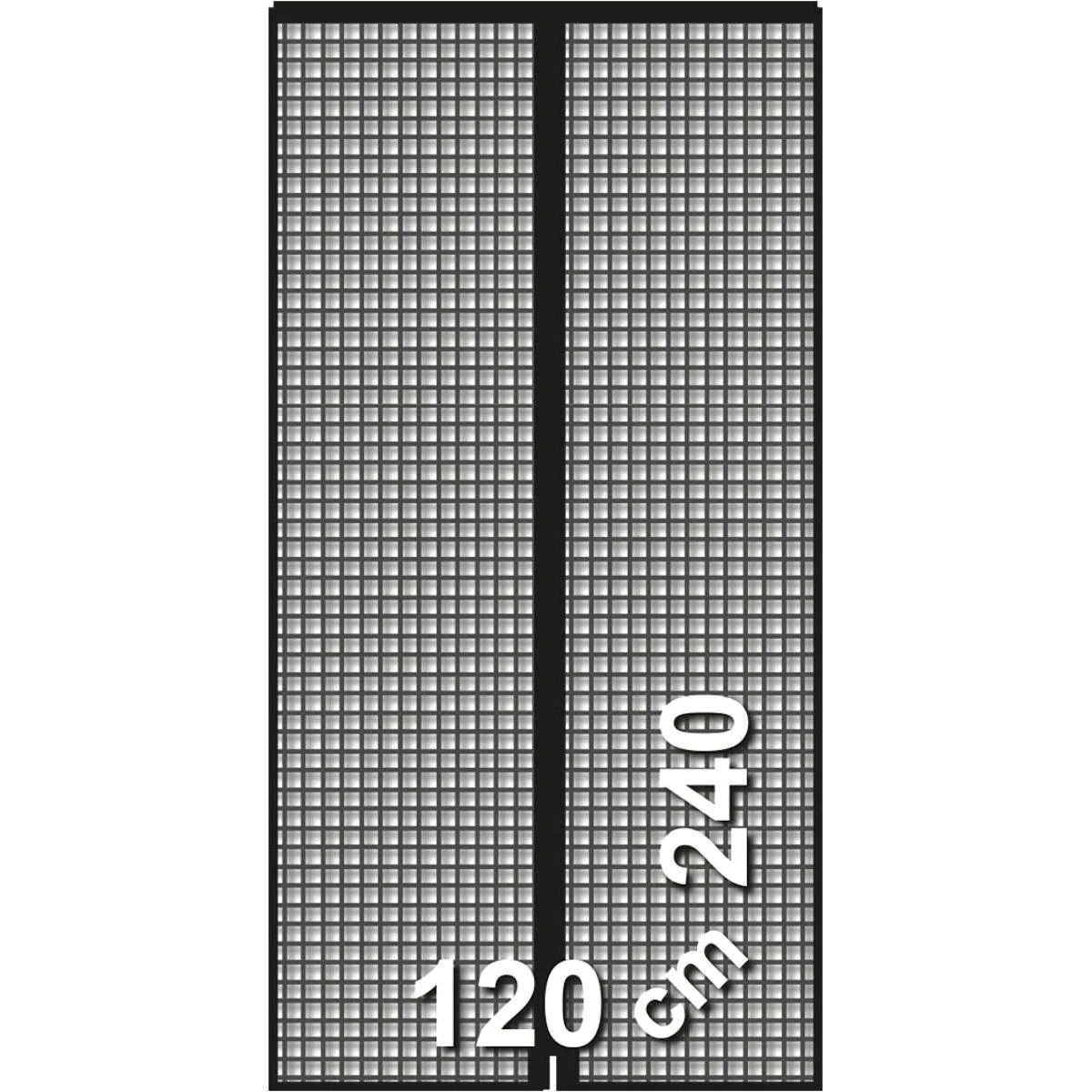 Drėkintuvas Dymo FLYSCREEN MAGNET CURT 120X240 ANTHRACIT