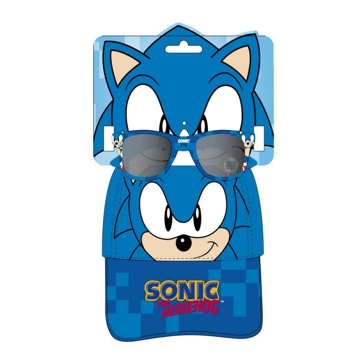 Kepurė CERDÁ Sonic rinkinys: akiniai nuo saulės + kepuraitė nuo saulės