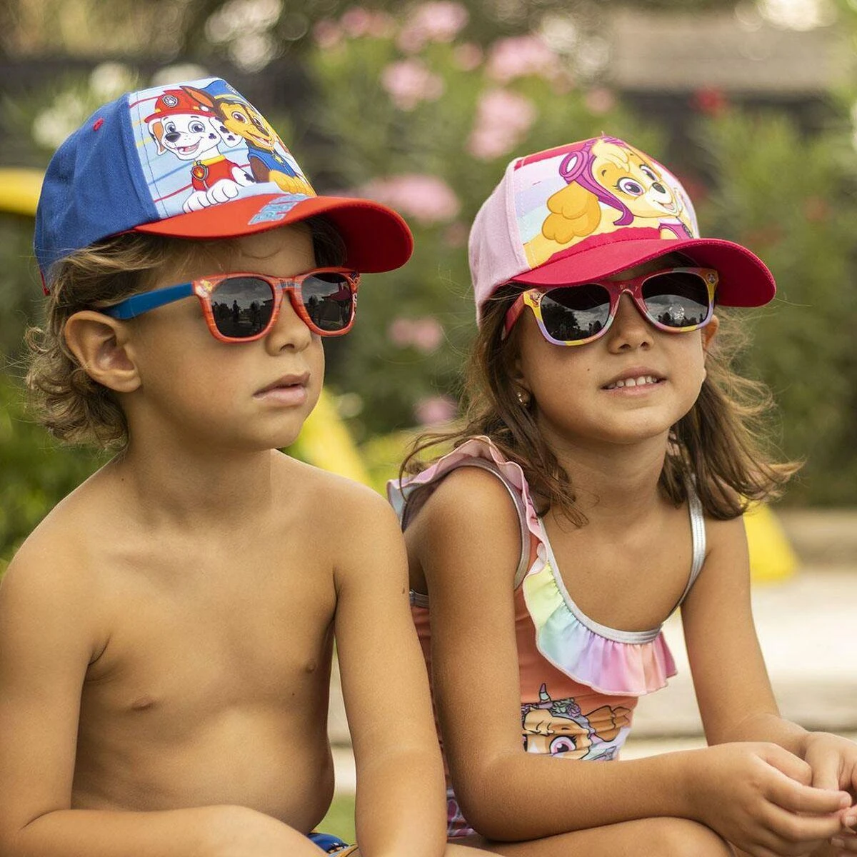Inca Paw Patrol kepurė nuo saulės ir akiniai nuo saulės