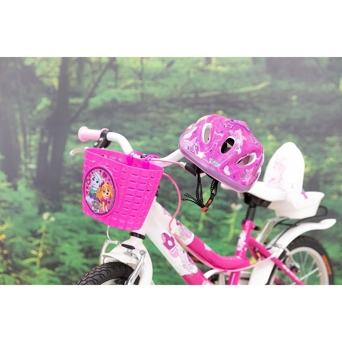Disney Colzani Vaikiškas dviračio krepšelis Paw Patrol rožinės spalvos