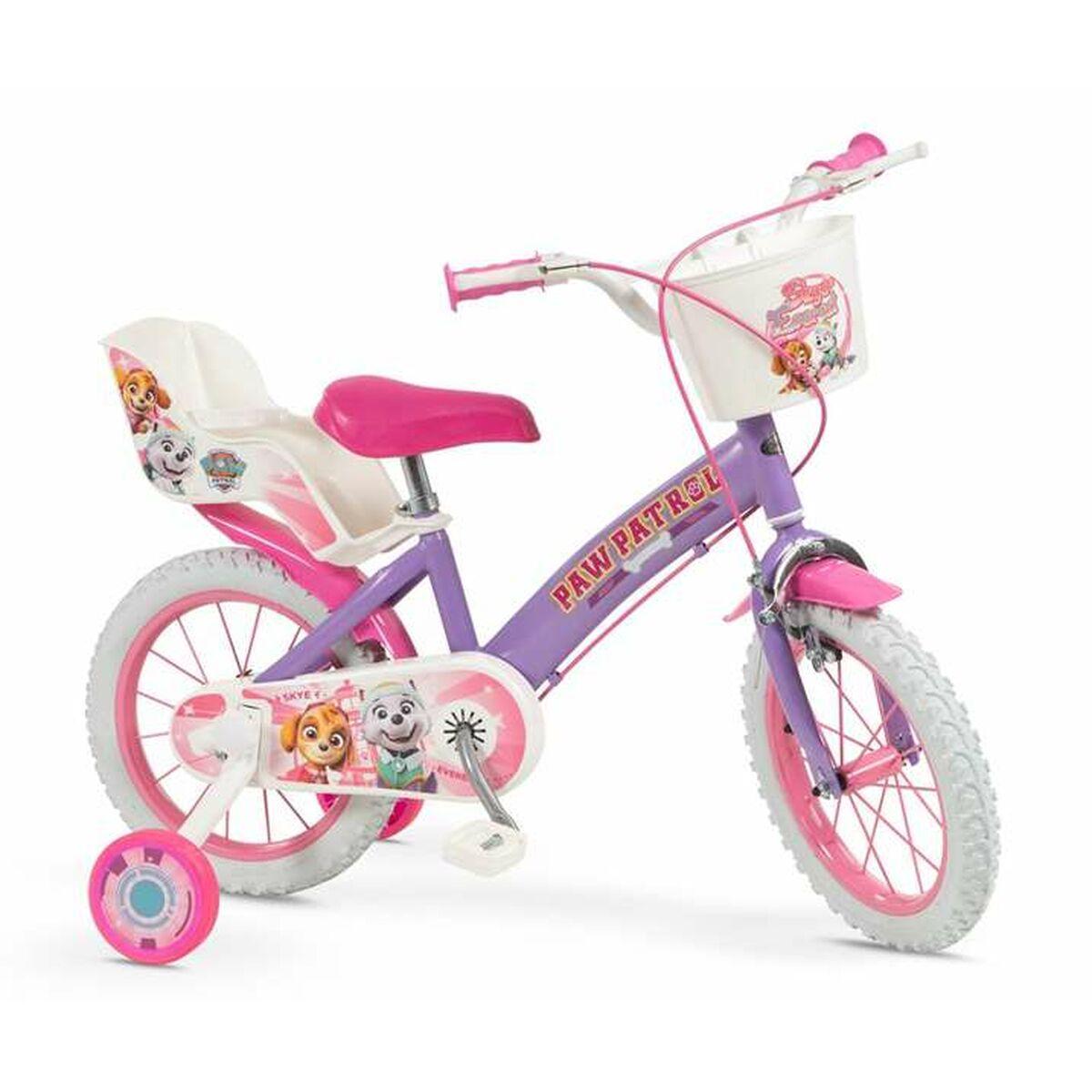 Children's Bike 14" Paw Patrol Violetinė 1480 Girl TOIMSA