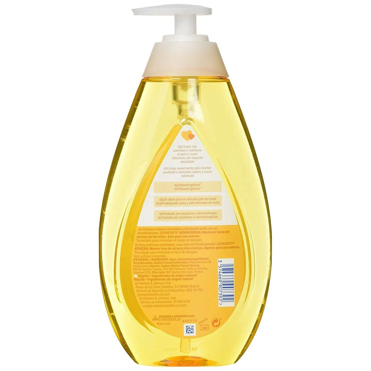 Johnson & Johnson Johnson's kūdikių šampūnas 750ml