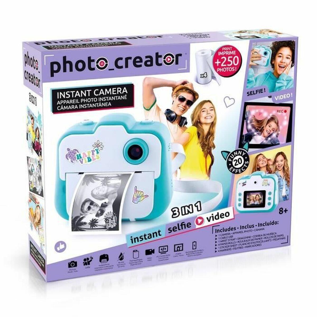 Canal Toys Vaikiškas CL Momentinis fotoaparatas (001CL)