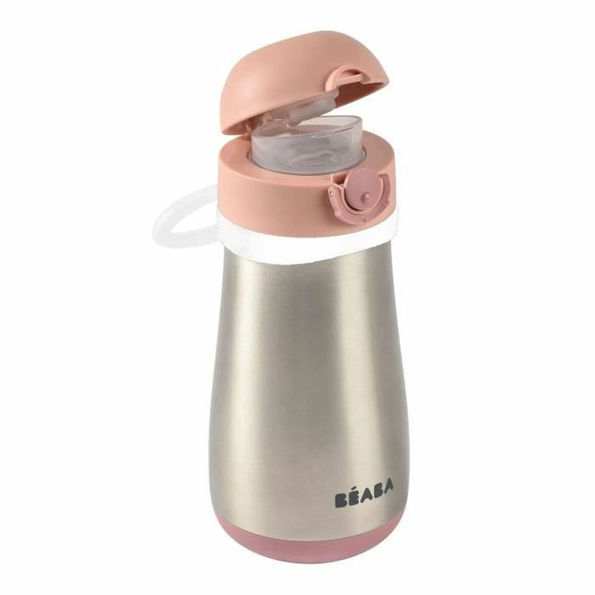 Beaba metalinė gertuvė nuo 18 mėn., 350 ml, spalva: rožinė