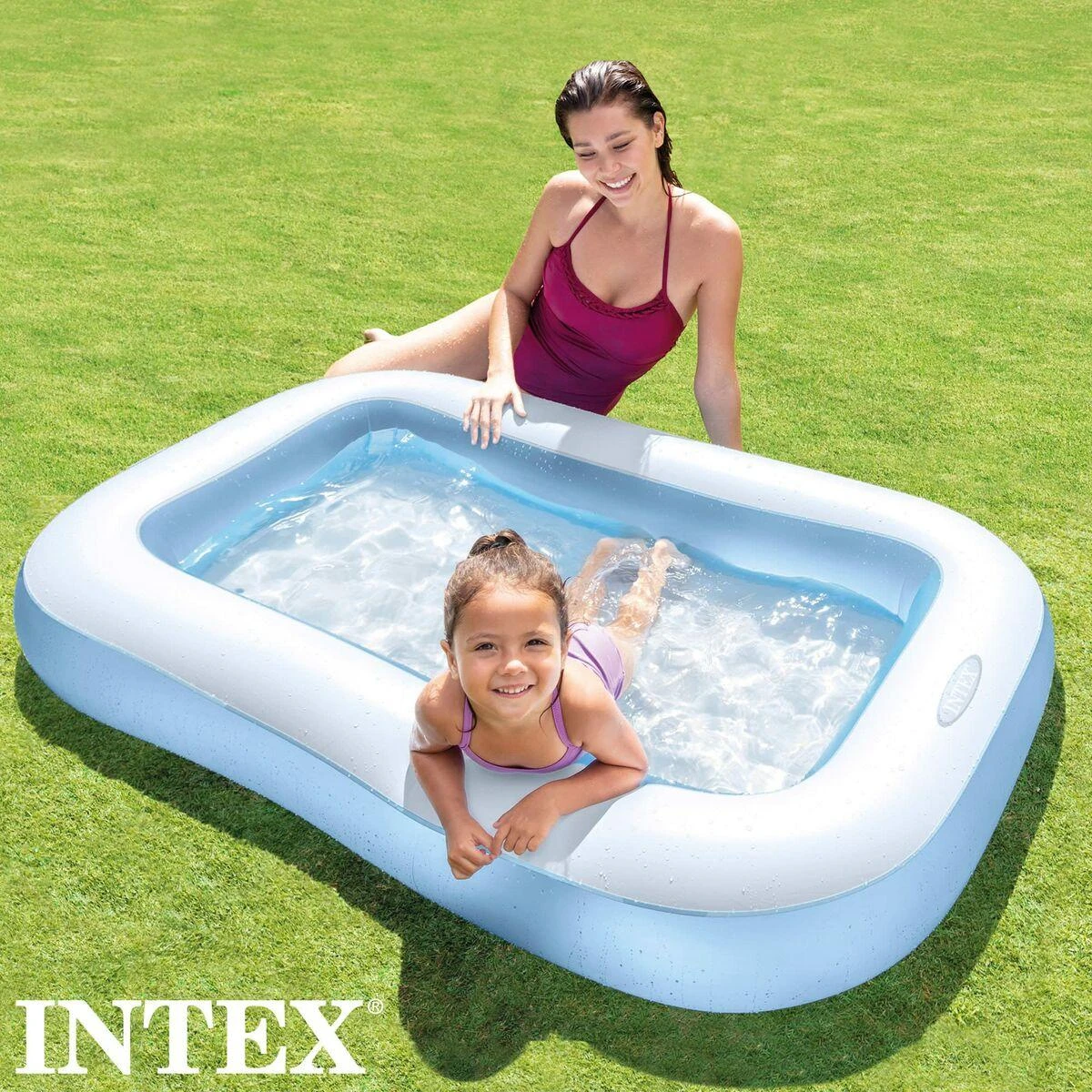 Baseinas vaikams INTEX 57403 166x100x28 cm