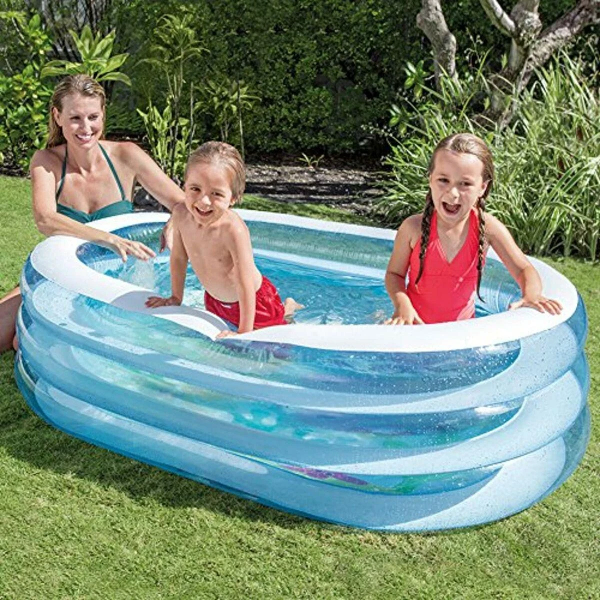 Pripučiamas baseinas INTEX My Sea Friends Pool 163x107x46cm