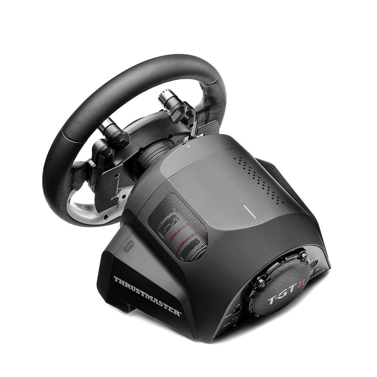 Žaidimų vairas Thrustmaster T−GT II + Baza, Juodos spalvos