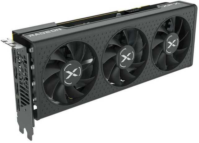 XFX SPEEDSTER QICK308 RADEON RX 7600 Juodas Gaming Grafikos plokštė with 8GB GDDR6 HDMI 3xDP AMD RDNA 3