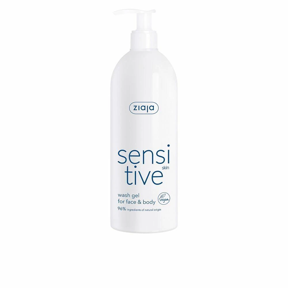 "Ziaja Sensitve" veido ir kūno prausimosi gelis jautriai odai 400ml