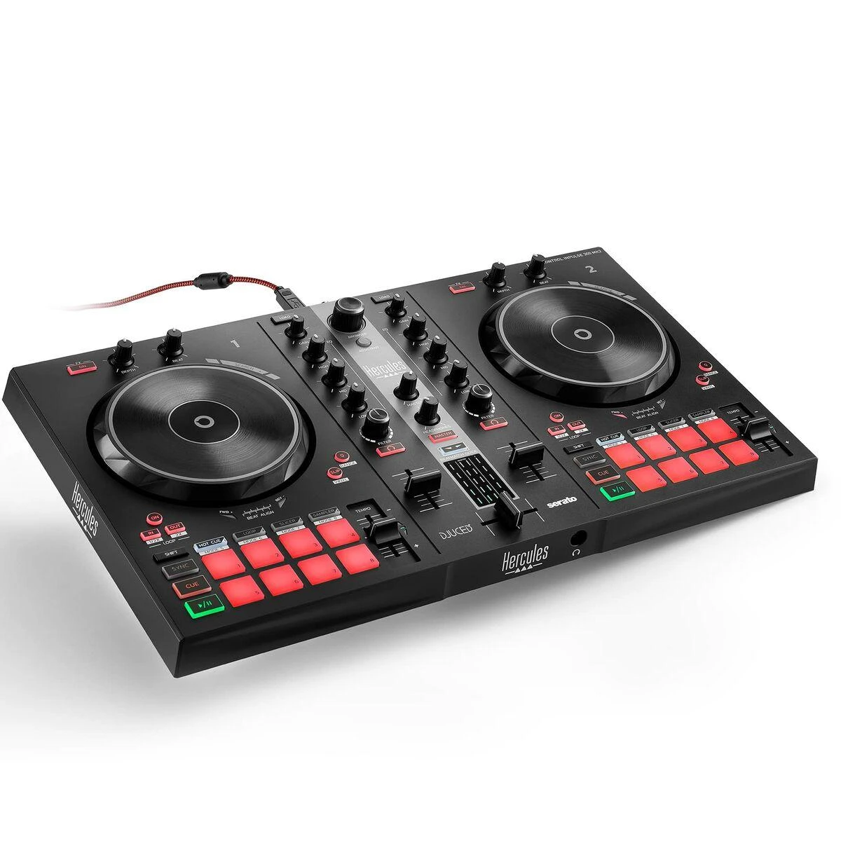 Hercules | DJControl Inpulse 300 MK2 | Garsiakalbiai | USB jungtis