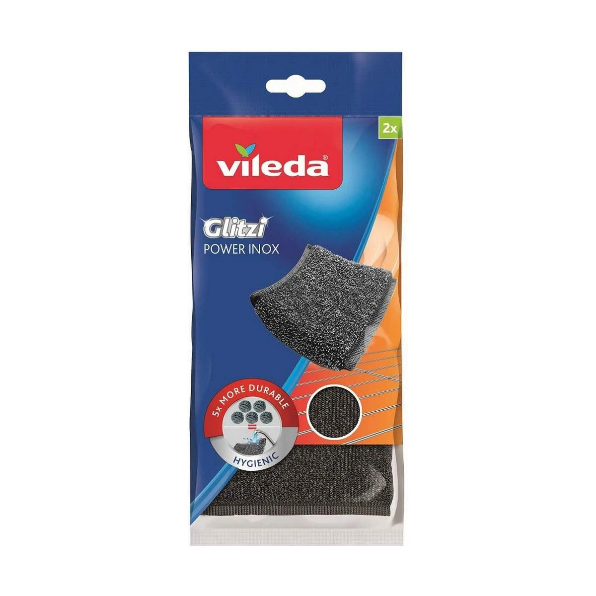 Kempinė VILEDA Glitz Power Inox 2vnt