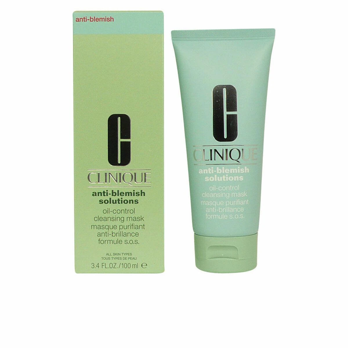 „Clinique Anti Blemish Solutions Oil Control“ valomoji kaukė, 100 ml
