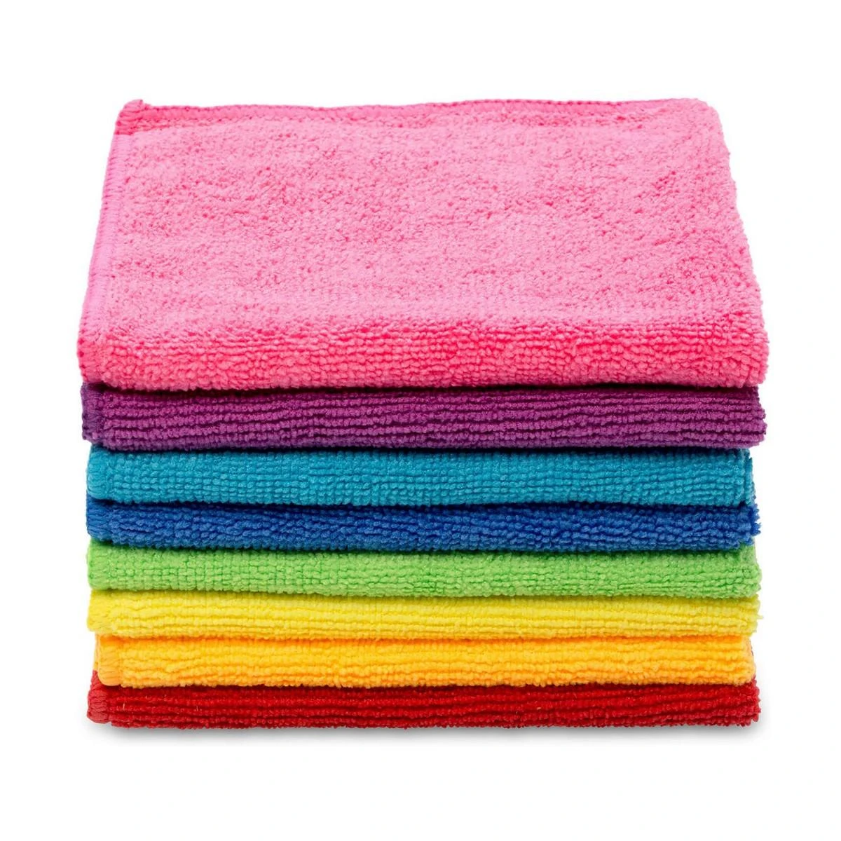 Mikropluošto šluostės VILEDA Microfibre Colors, 8 vnt.