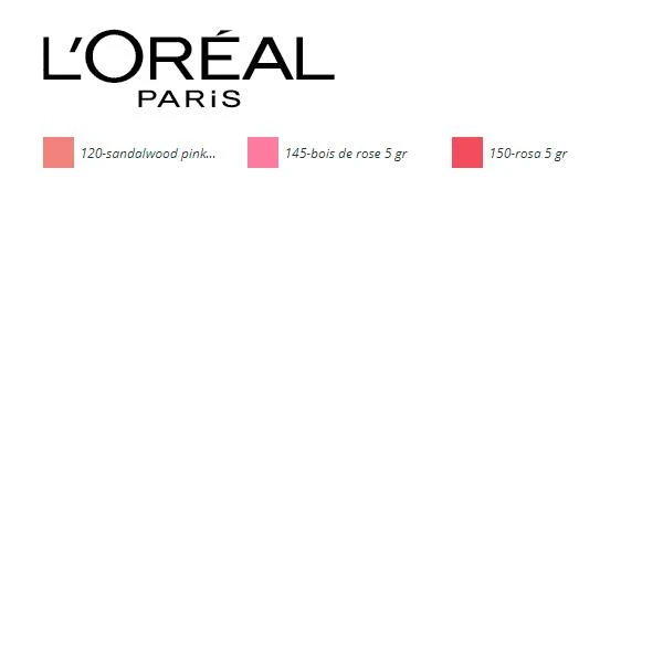 L'Oréal True Match skaistalai (145 Rosewood) 5g