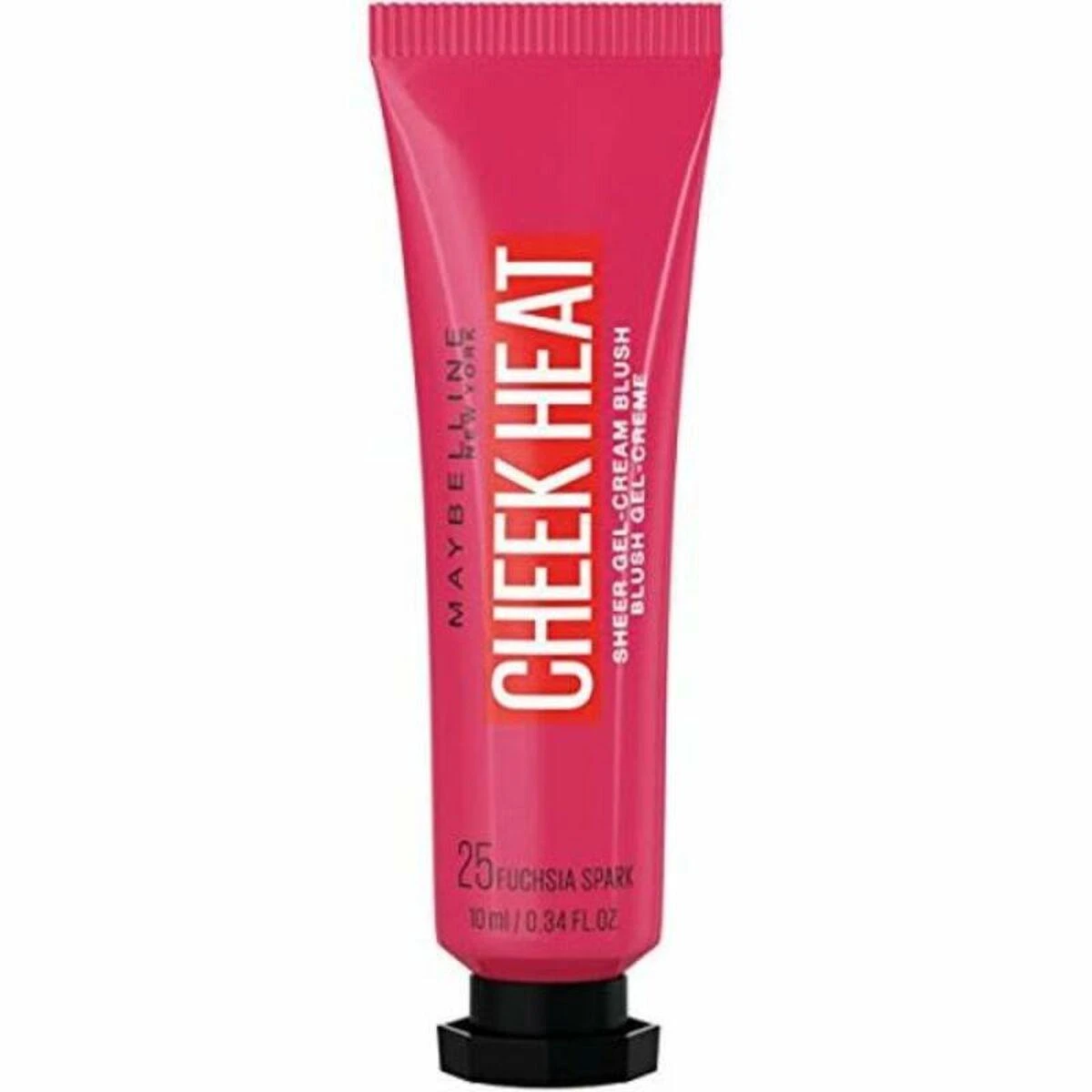 "Maybelline Cheek Heat" geliniai kreminiai skaistalai 25 Fuchsia Spark
