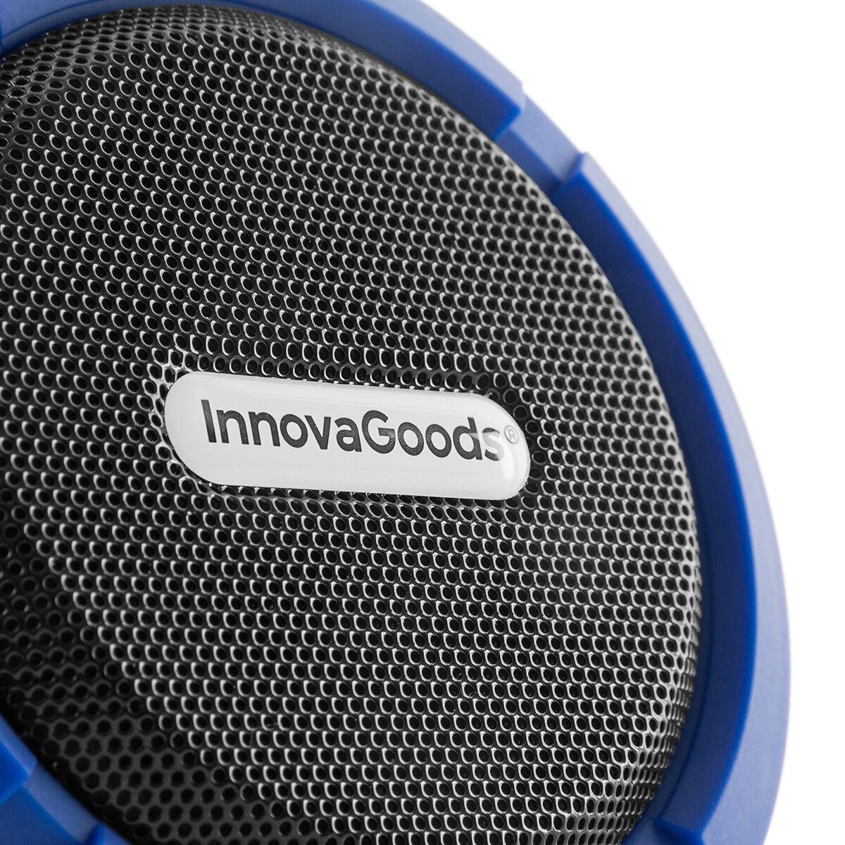 Vandeniui atsparus nešiojamas belaidis garsiakalbis DropSound InnovaGoods