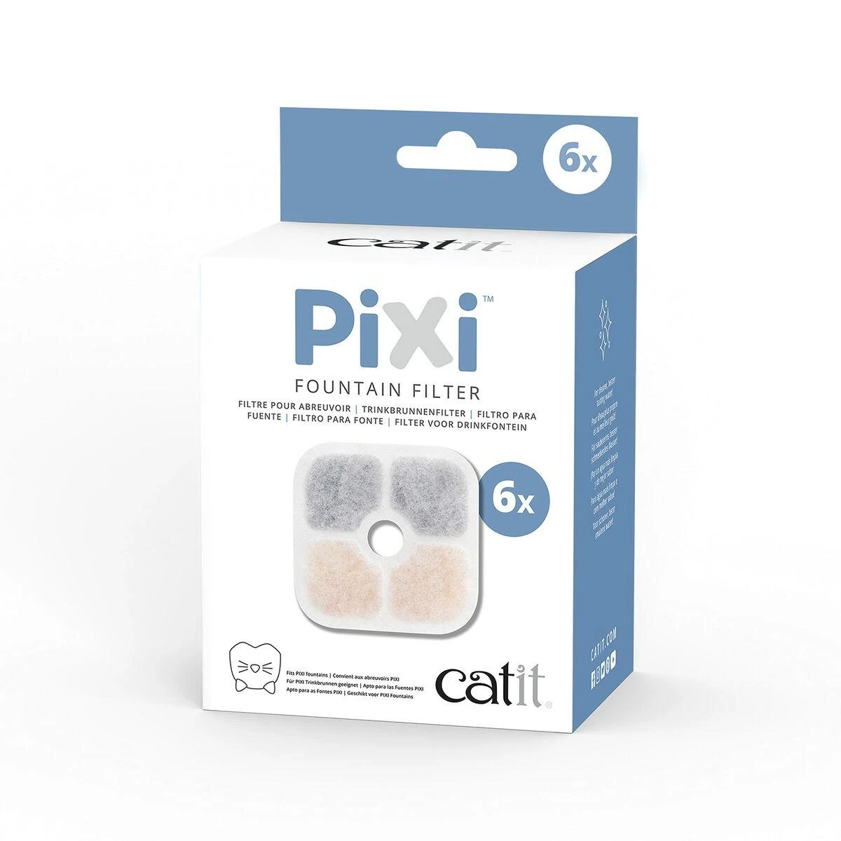 Nezatříděno Catit Filtras do poidła Pixi fontanas, 6