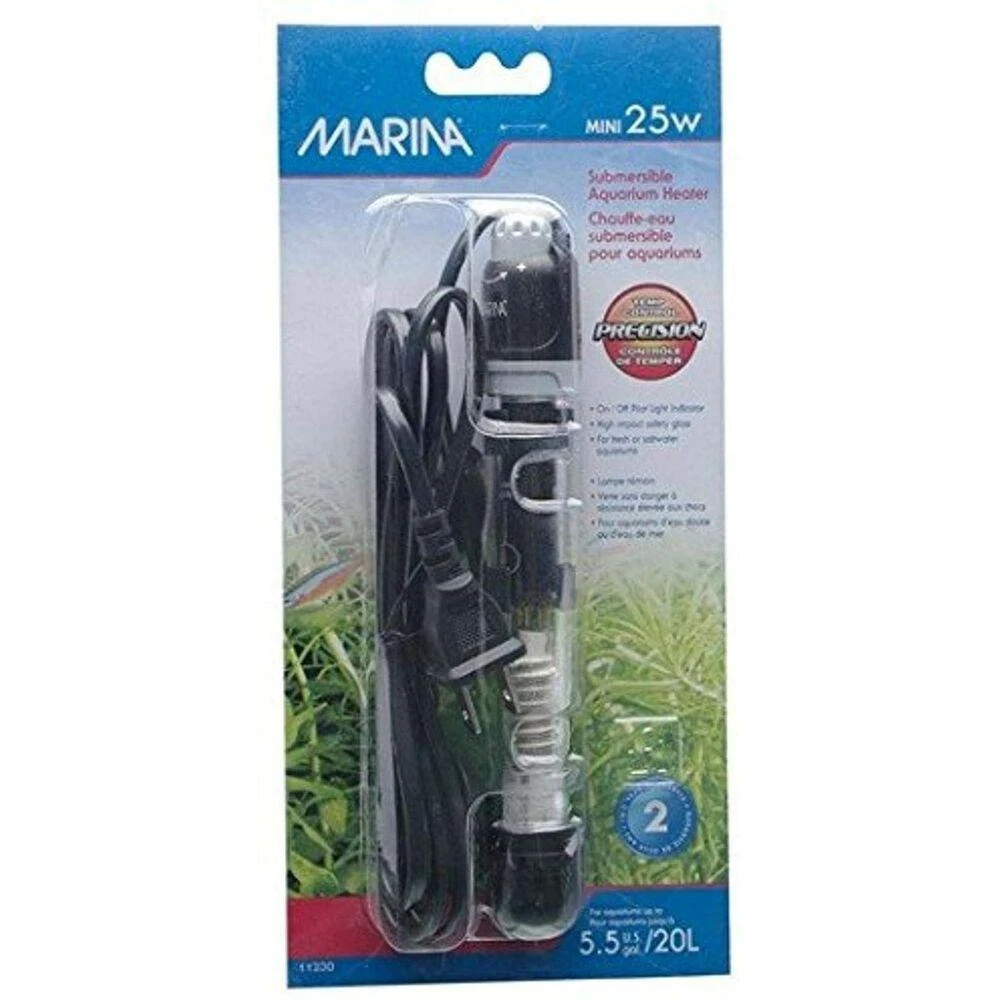 Hagen MARINA ŠILDYTUVAS 25W SU TERMOREGULIATORIU