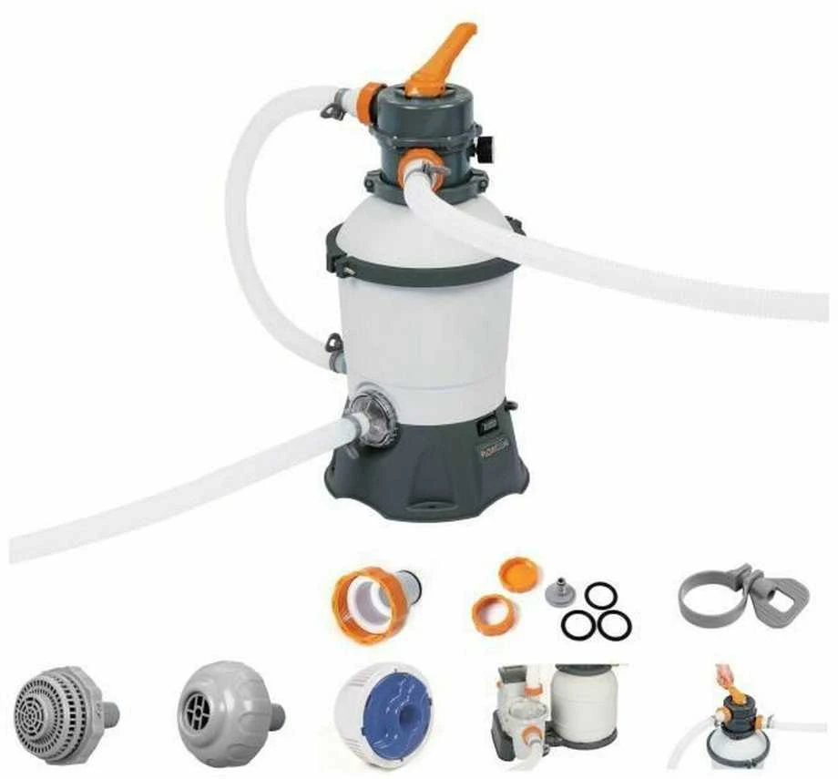 „Bestway“ smėlio baseino siurblys 3596 l/h, skirtas filtravimo rutuliams 58515