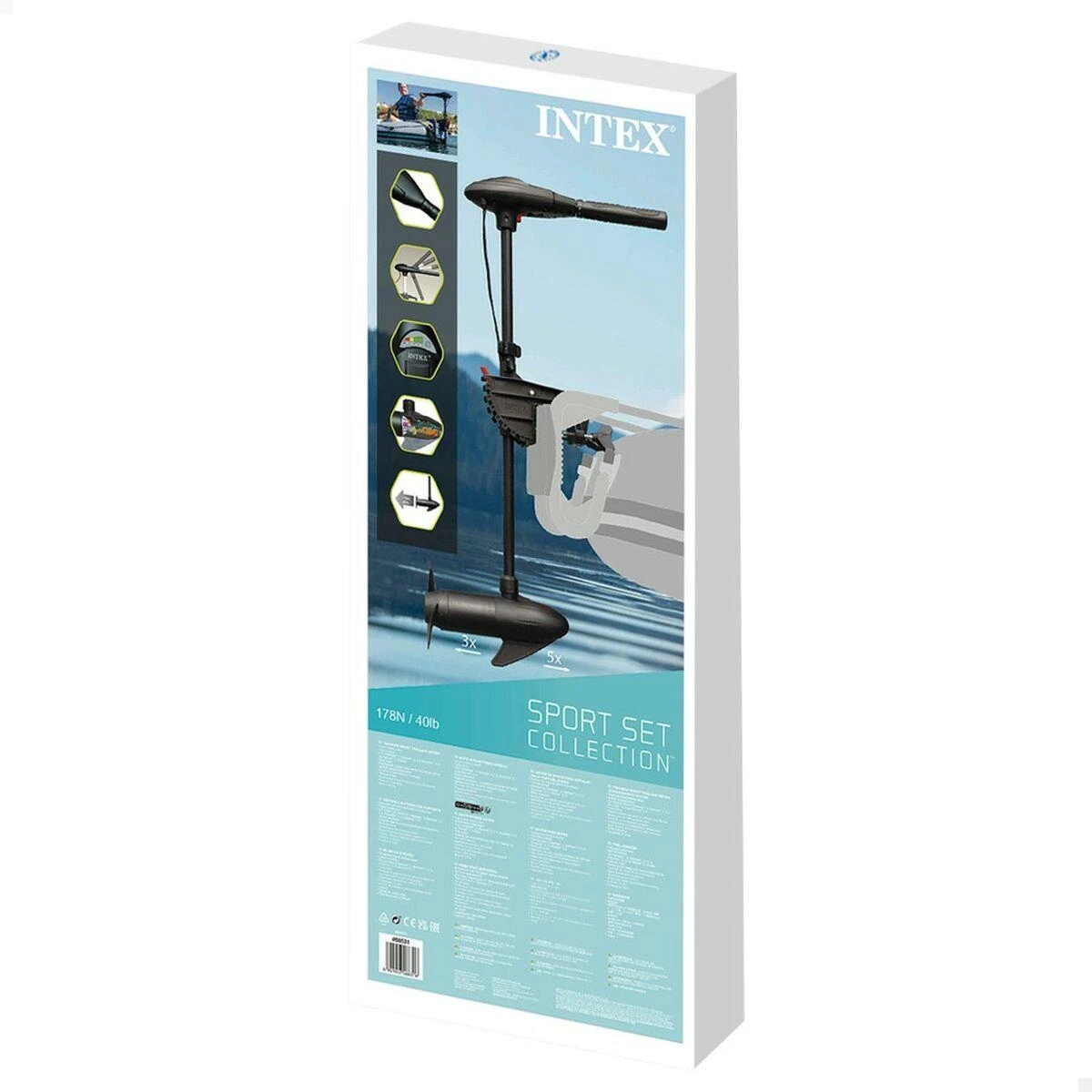 Valties variklis Intex 68631, 420 W, 115 cm x 77 cm x 16 cm