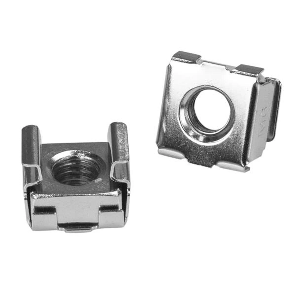 StarTech.com 100 vnt. M6 tvirtinimo varžtų ir narvelinių veržlių serverio stelažui, varžtas, metalas, lakštinis metalas, universalus, M6, kupolinė galvutė