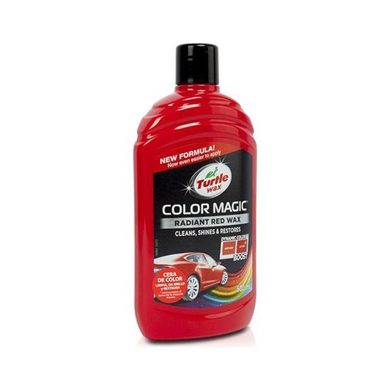 TurtleWax WOSK COLORYZUJĄCY Raudonas 500ML COLOR MAGIC RADIANT Raudonas vaško emulsija / TURTLE WAX