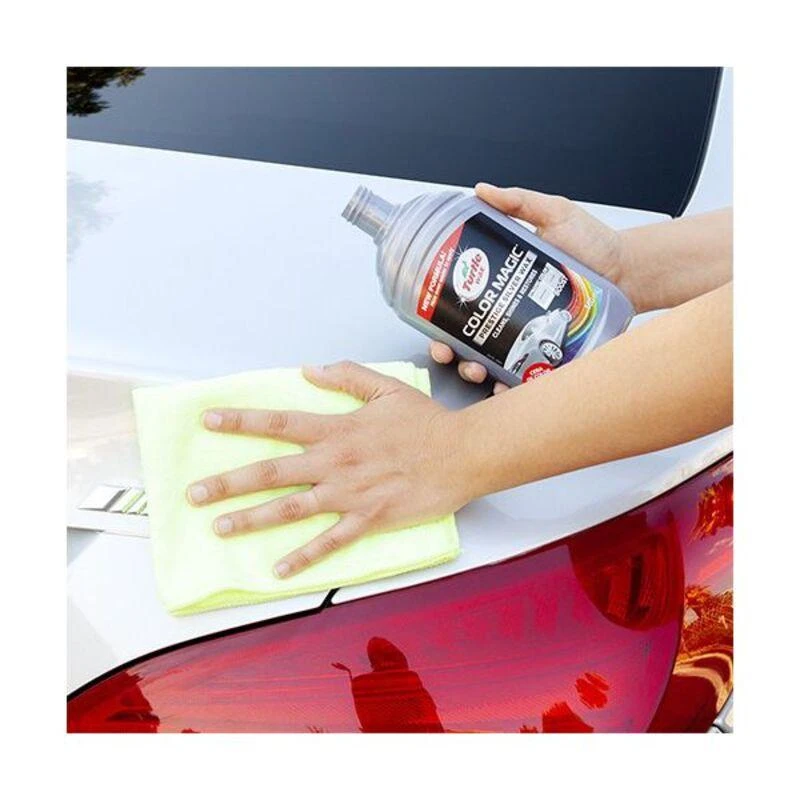 TURTLE WAX Color Magic Sidabrinis, polirolis, pilkas, 500 ml