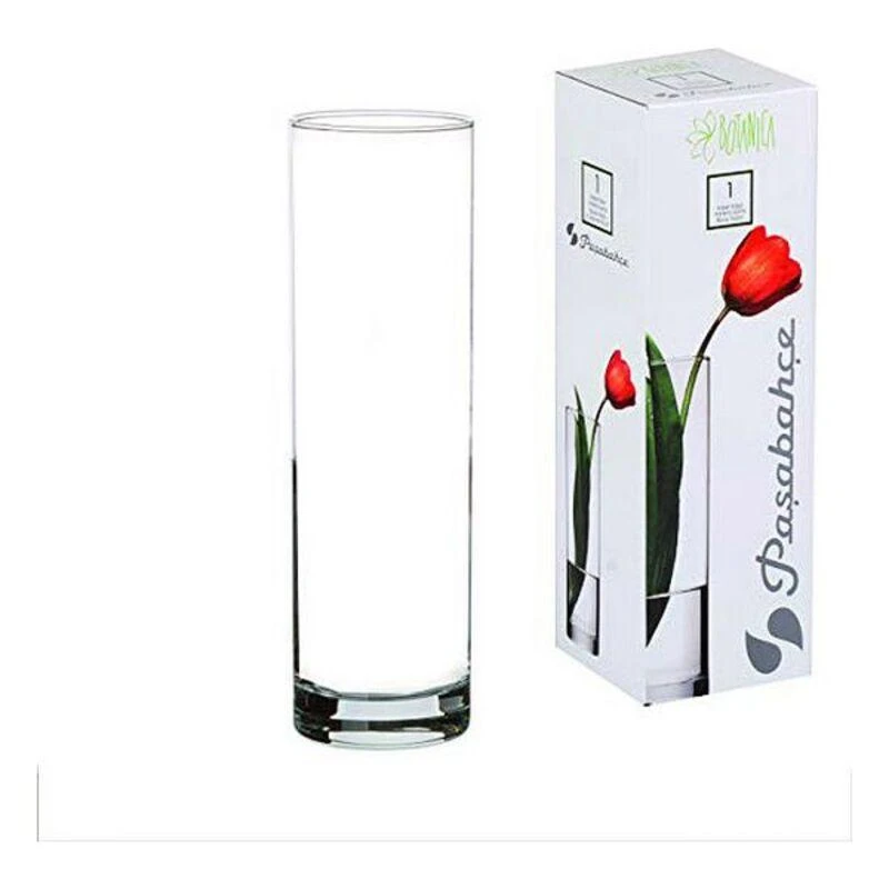 Vaza stiklinė skaidri D8xH26,5 cm FLORA Pasabahce 74759